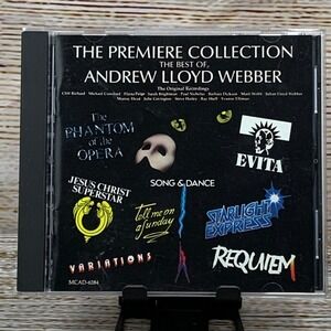 The Premiere Collection - The Best Of Andrew Lloyd Webber [1988‎ CD]